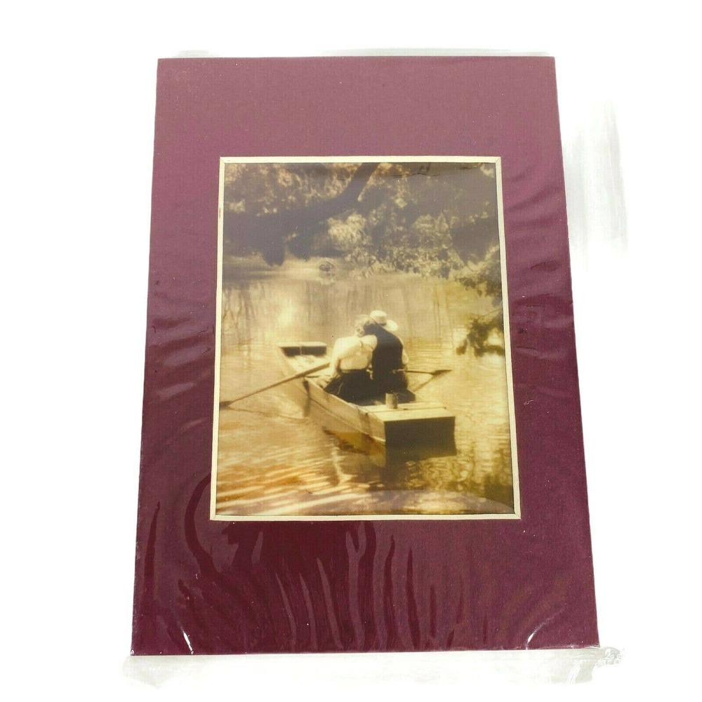 Love In A Row Boat 1901‎ 3d Photo Reprint Art